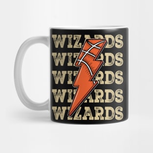 Funny Sports Wizards Proud Name Basketball Classic Mug